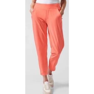 Athleta Brooklyn Ankle pant, coral, size 8P, MSRP $89, travel, commuter
